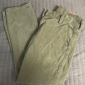 Green Levi Khaki Pants